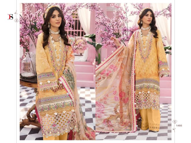Deepsy Anaya 22 Fancy Ethnic Wear Cotton Embroidery Designer Pakistani Salwar Kameez Collection